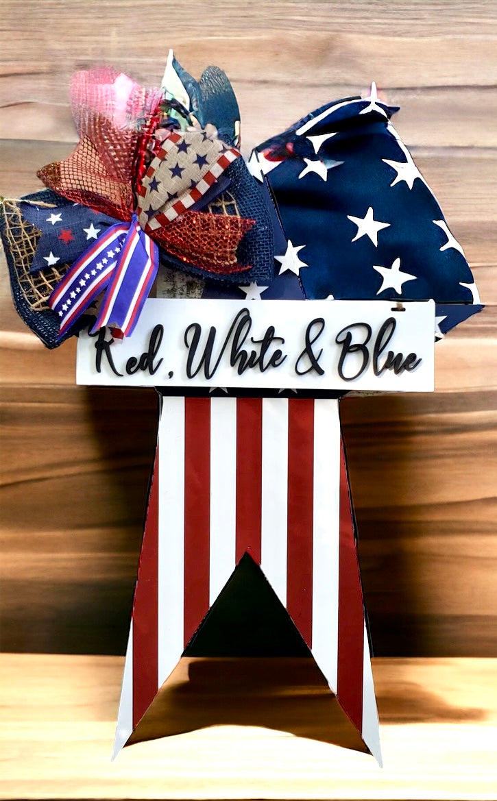 Handmade Patriotic Doorhangers