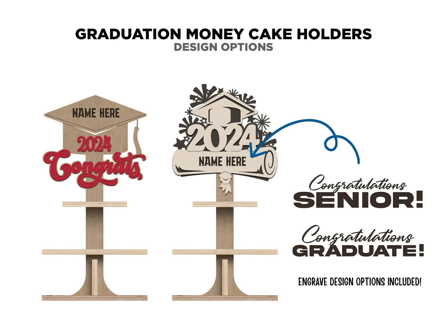 Graduation Money Cake