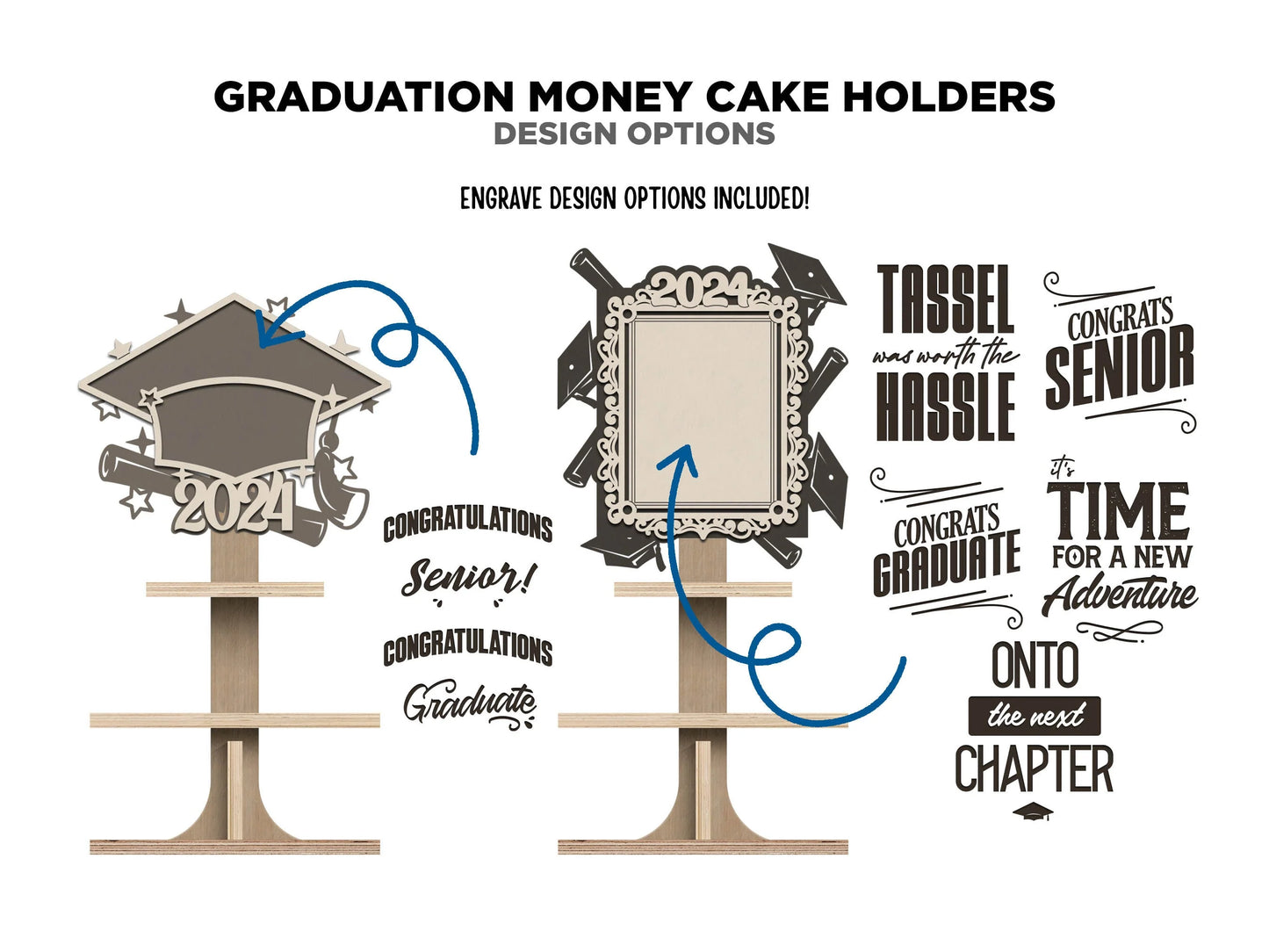 Graduation Money Cake